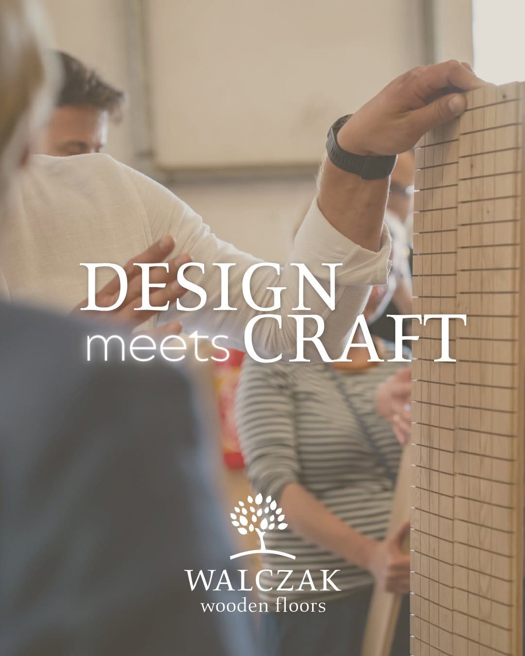 Design meets craftsmanship during an architects meeting at the WALCZAK factory